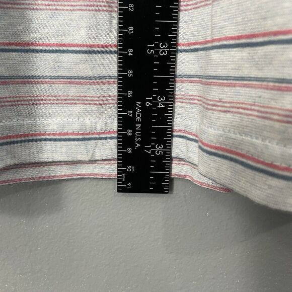 NWT JOS A BANK Reserve Traditional Fit Shirt 2XL Gray Striped Collar Cotton Polo - Picture 8 of 13